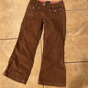 Mini Boden - velvet flare pants - sz8 🌸